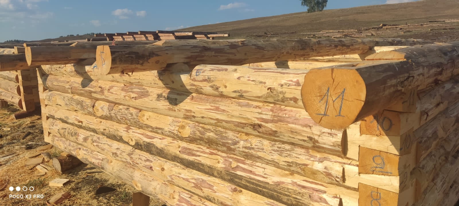 Фото схемы сборки сруба бани